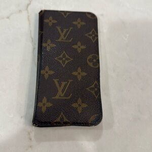 Authentic Louis Vuitton Folio I phone case